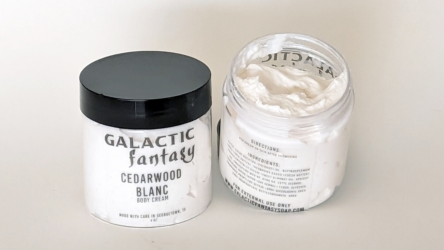 Cedarwood Blanc | Cream Body Butter