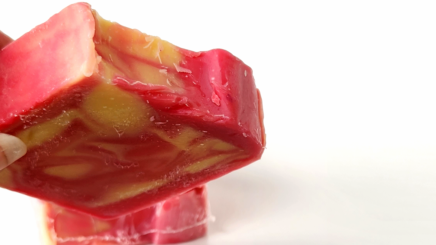 Chara | Sparkling Cassis & Winter Rose Handmade Soap