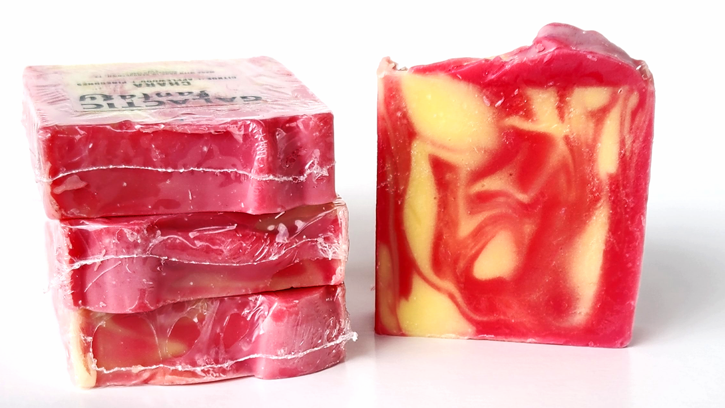 Chara | Sparkling Cassis & Winter Rose Handmade Soap