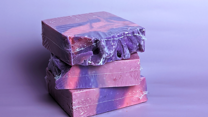 Black Violet & Saffron Soap